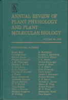 Annual Review Of Plant Physiology And Plant Molecular Biology: 1989 - Volume 40. (Annual Review Of Plant Biolo - Livres Anciens