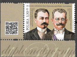 2020 Polen Polska  Mi. 5187 **MNH   100 Jahre Diplomatische Beziehungen Mit Aserbaidschan - Unused Stamps