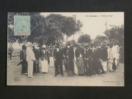 DB0 GABON  SUR BELLE CARTE 1921 ASNIERES PARIS FRANCE  +LOANGO ++ AFF. INTERESSANT++++ - Covers & Documents
