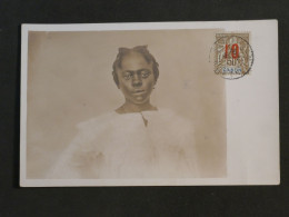 DB0 GABON  SUR BELLE CARTE 1921 +SURCHARGE + AFF. INTERESSANT++++ - Brieven En Documenten