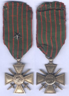 Médaille Croix De Guerre 1914 - 1915  - France