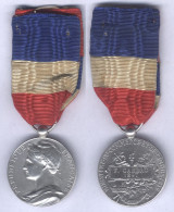 Médaille D'Honneur Du Commerce Et De L'Industrie - 20 Ans De Service - Nominative 1897 - Frankreich