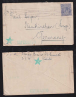 Australia 1936 Cover TAMWORTH X NEUKIRCHEN Germany ESPERANTO Cancel - Cartas & Documentos