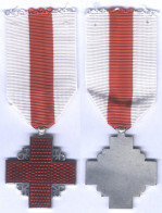 Médaille De La Croix Rouge Française - Argentée - Frankreich