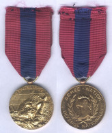 Médaille De La Défense Nationale - Echelon Bronze - 2e Modèle - France