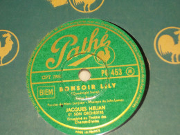 DISQUE 78 TOURS VALSE ET FOX DE JACQUES HELIAN 194 - 78 Rpm - Schellackplatten