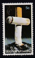 Anti Smoking Campaign - 1980 - Mnh - Bophuthatswana