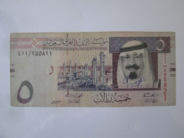 Saudi Arabia 5 Riyals 2012 Banknote - Arabia Saudita
