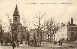 95 , PIERRELAYE , Place De L'église Et Leveau Beauchet , * 437 05 - Pierrelaye