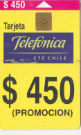 PHONE CARD CILE  (E110.7.5 - Cile