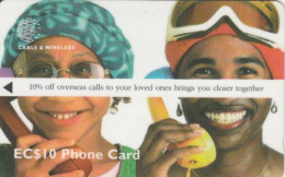 PHONE CARD ST LUCIA  (E110.7.3 - Santa Lucía