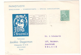 Finlande - Carte Postale De 1958 - Oblit Lapua - - Lettres & Documents