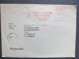 BRIEF Reichenberg Liberec Frankotyp Donau 1944 Frankotype Postfreistemepl  Sudetenland  //// R8320 - Région Des Sudètes