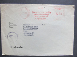 BRIEF Reichenberg Liberec Frankotyp Donau 1944 Frankotype Postfreistemepl  Sudetenland  //// R8320 - Sudetenland