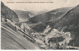 ALBULA BAHN KEHRTUNNEL ZWISCHEN BERGUN UND PREDA - Bergün/Bravuogn