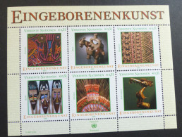 UNO WIEN 2003  Block 17 Eingeborenenkunstn  Postfrisch MNH **    #6346 - 2003