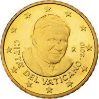 Cité Du Vatican, Benedict XVI, 50 Euro Cent, BE, 2010, Rome, Laiton, FDC - Vatican