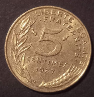 5 Centimes Marianne 1987 - 5 Centimes