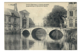 Bruges Brugge  Begijnhofbrug En Bijzonderste Ingang   Edit J.D.C. Globe N° 1 - Brugge