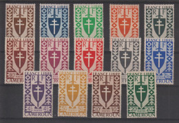 Cameroun 1941 Série De Londres 249-62, 14 Val ** MNH - Neufs