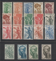 Cameroun 1946 Série Courante 276-294, 19 Val * Charnière MH - Unused Stamps