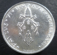 Vaticano - 500 Lire 1977 - Anno XV - Gig. 291 - KM# 132 - Vatican