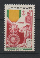 Cameroun 1952 Médaille Militaire 296, 1 Val * Charnière MH - Unused Stamps
