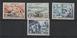Cameroun 1956 Fides 300-303, 4 Val ** MNH - Neufs