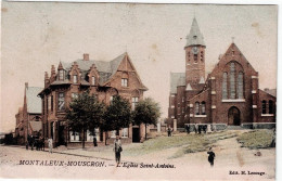 MONTALEUX - MOUSCRON - L'Eglise Saint- Antoine. - Moeskroen