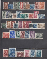 Bulgarie 1950 - Annee Complete Oblitere (O), Yv. 628/666 + PA 59 - Komplette Jahrgänge
