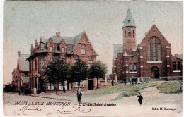 MONTALEUX - MOUSCRON - L'Eglise Saint- Antoine. - Mouscron - Möskrön