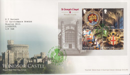 FDC Windsor Castle SG MS3932 - Brieven En Documenten