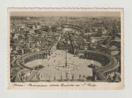 ROMA:  PANORAMA  DALLA  CUPOLA  DI  S. PIETRO  -  PER  LA  SVIZZERA  -  FG - Tarjetas Panorámicas