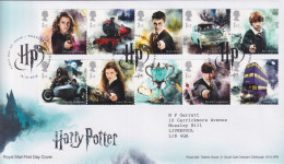 FDC Harry Potter SG 4141/4149 - Covers & Documents