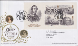 FDC Birth Bicentenary Of Queen Victorias SG MS4225 - Briefe U. Dokumente