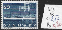 DANEMARK 413 ** Côte 2.50 € - Unused Stamps