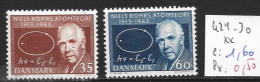 DANEMARK 429-30 ** Côte 1.60 € - Nuovi