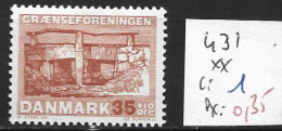 DANEMARK 431 ** Côte 1 € - Unused Stamps