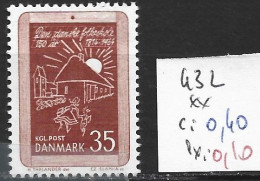 DANEMARK 432 ** Côte 0.40 € - Nuovi