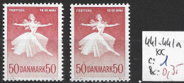 DANEMARK 441-441a **  Côte 1 € - Nuevos