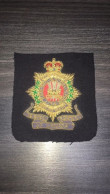 Ancien Ecusson The Royal Regiment Of Canada - Ecussons Tissu