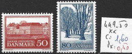 DANEMARK 449-50 ** Côte 1.60 € - Nuovi