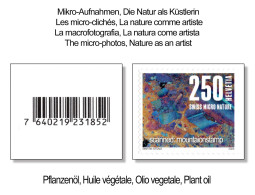 Switzerland 2024 Naturmuster Motifs Naturels Motivi Naturali Natural Patterns Pflanzenöl, Huile Végétale, Plant Oil - Unused Stamps