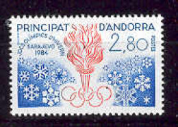 Andorra -Franc 1983 JJOO Sarajevo Y=327 E=348 (**) - Inverno1984: Sarajevo