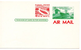 61245 - Panama-Kanalzone - 1970 - 4¢&4¢ Schiffe GAKte, Ungebraucht - Zona Del Canal