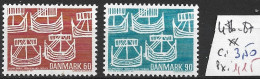 DANEMARK 486-87 ** Côte 3.50 € - Neufs