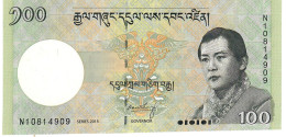 BHUTAN P32c 100 NGULTRUM  2015   UNC. - Bhutan