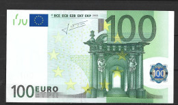 BILLETE DE 100,00 EUROS EN PERFECTO ESTADO PRACTICAMENTE PLANCHA (c.b) - 100 Euro