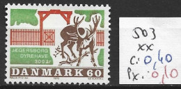 DANEMARK 503 ** Côte 0.40 € - Ongebruikt