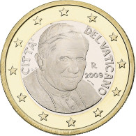 Cité Du Vatican, Benedict XVI, Euro, BE, 2009, Rome, Bimétallique, FDC, KM:388 - Vaticano (Ciudad Del)